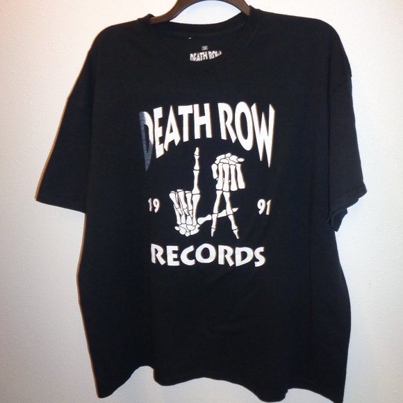 Death Row Records T-Shirt Size 3X - Picture 1 of 9